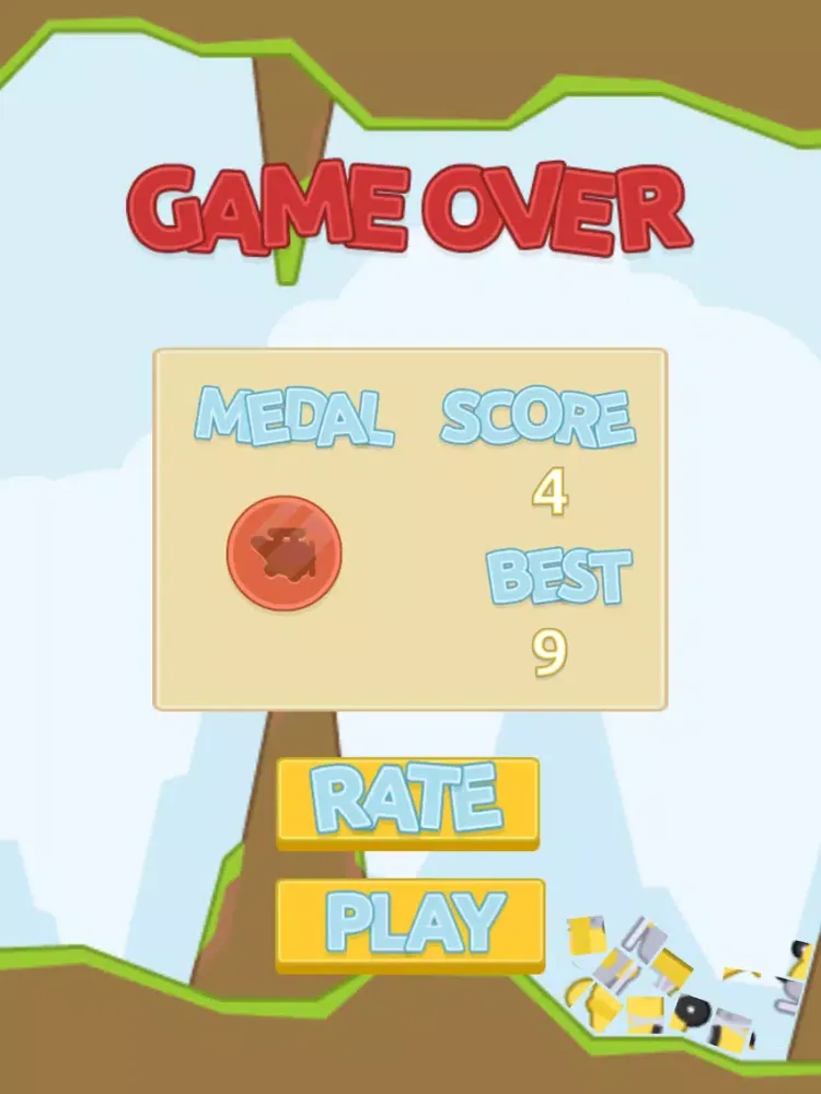Capturas de pantalla de Flappy Tappy Plane iPad 