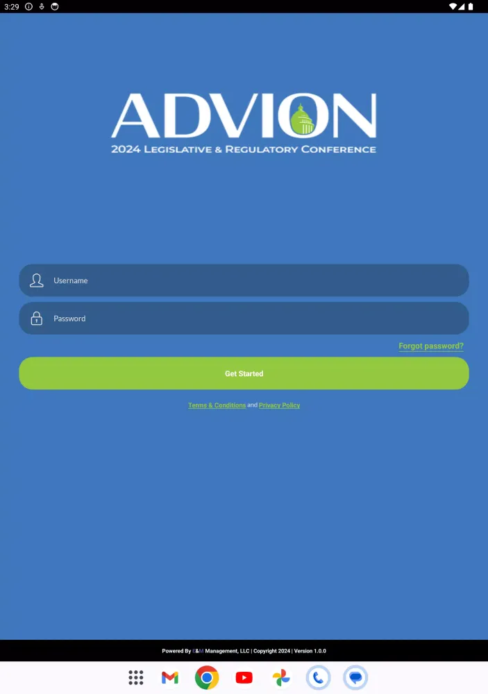 Capturas de pantalla de ADVION Events