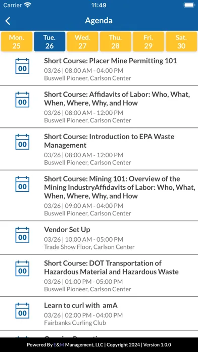 AMA Convention Screenshots