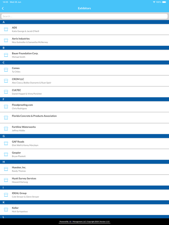 ASCE Florida Annual Conference iPad 應用截圖