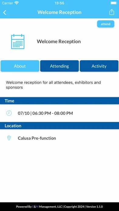 ASCE Florida Annual Conference スクリーンショット