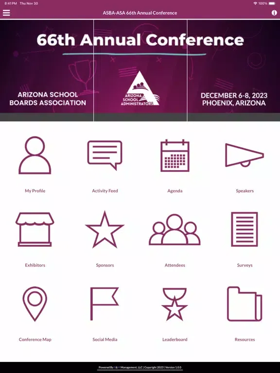 ASBA-ASA Annual Conference iPad  Screenshots