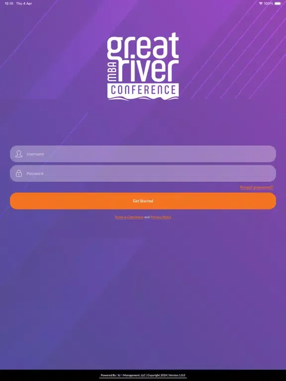 Great River MBA Conference iPad  स्क्रीनशॉट