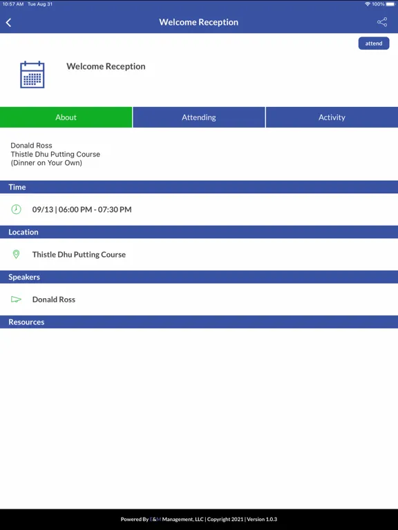 تصاویر NCPGA's 2021 Annual Convention iPad 
