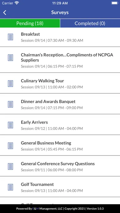 تصاویر NCPGA's 2021 Annual Convention