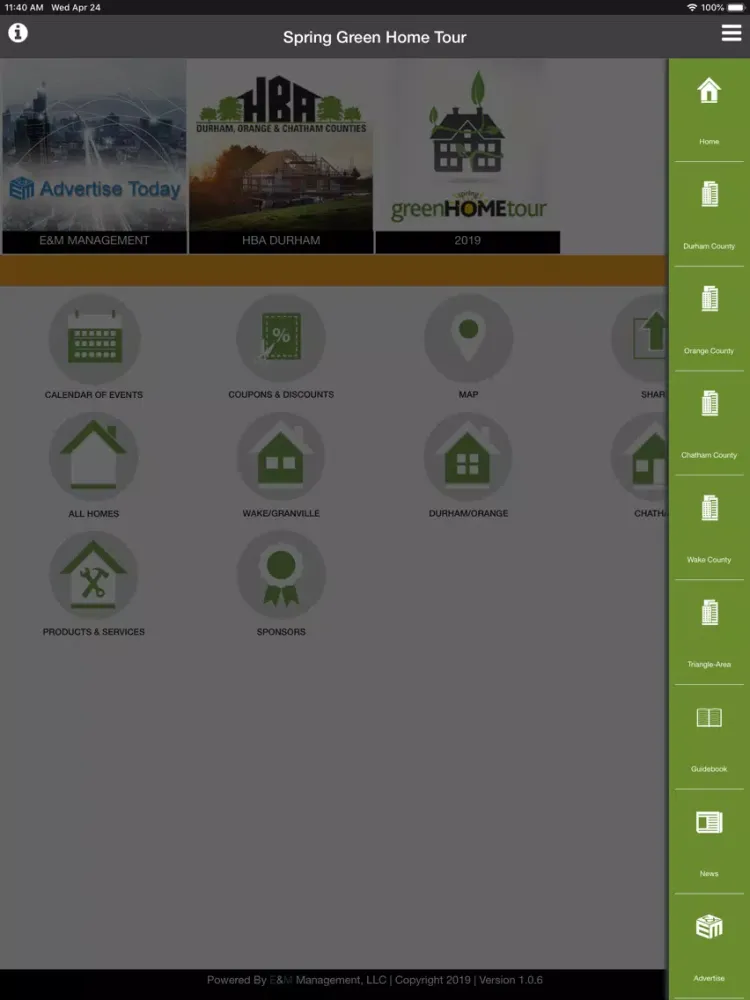 Spring Green Home Tour iPad 应用截图