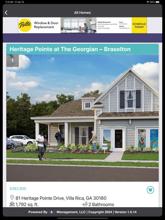 Capturas de pantalla de Atlanta Parade of Homes iPad 