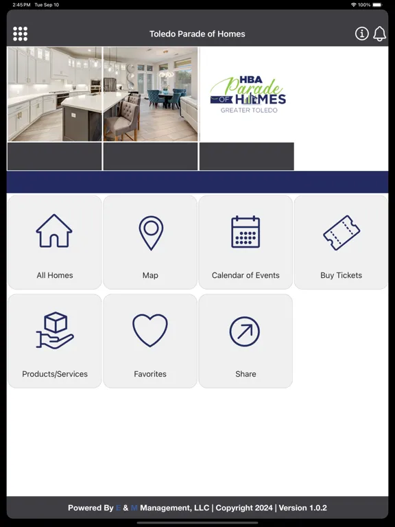 Toledo HBA Parade of Homes iPad  Screenshots