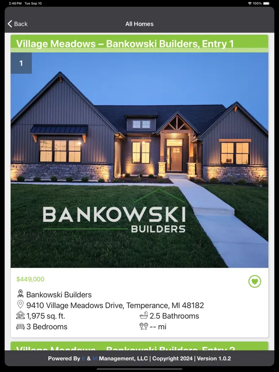 Toledo HBA Parade of Homes iPad  Screenshots