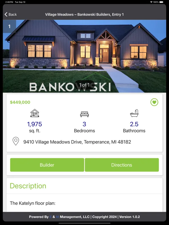Toledo HBA Parade of Homes iPad  Screenshots