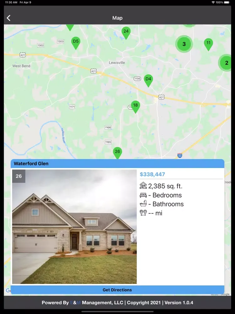 Zrzuty ekranu Triad Spring Parade of Homes iPad 