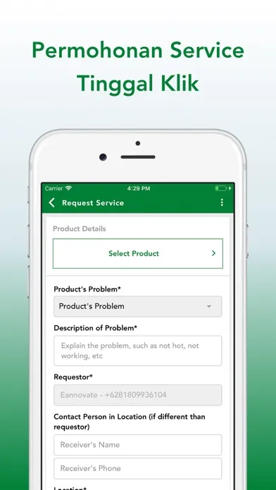 Ảnh chụp màn hình của ASG Service