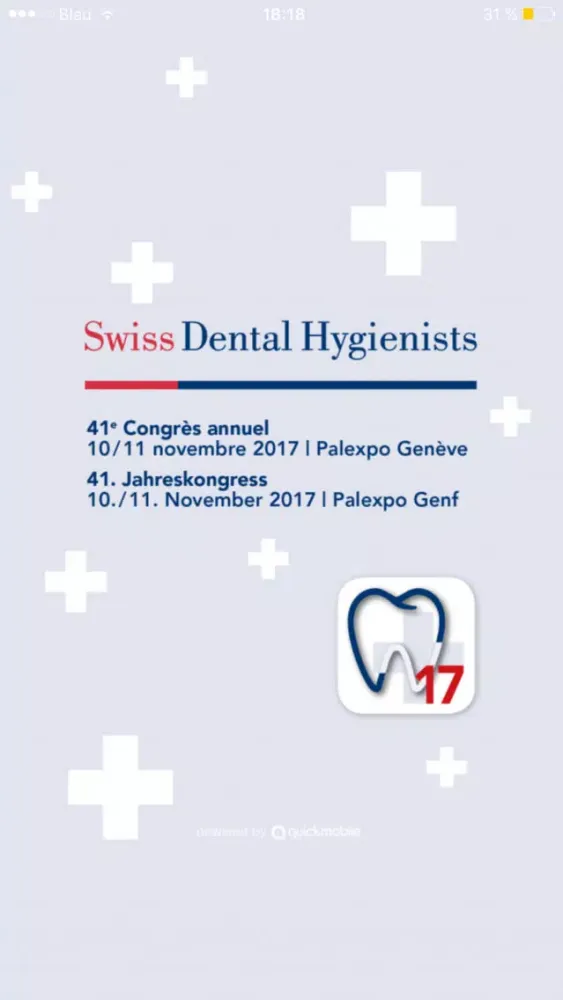 Zrzuty ekranu Swiss Dental Hygienists 2017