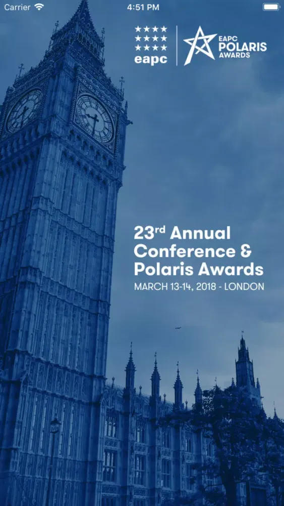 Screenshot di EAPC Conference