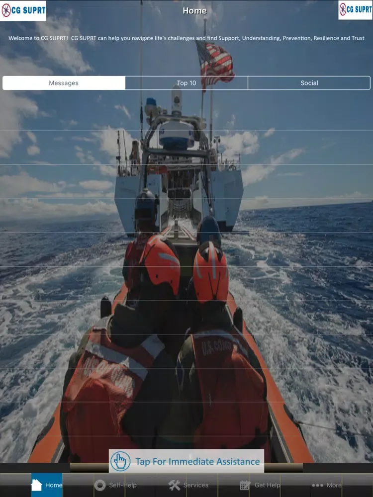 CG SUPRT iPad Screenshots