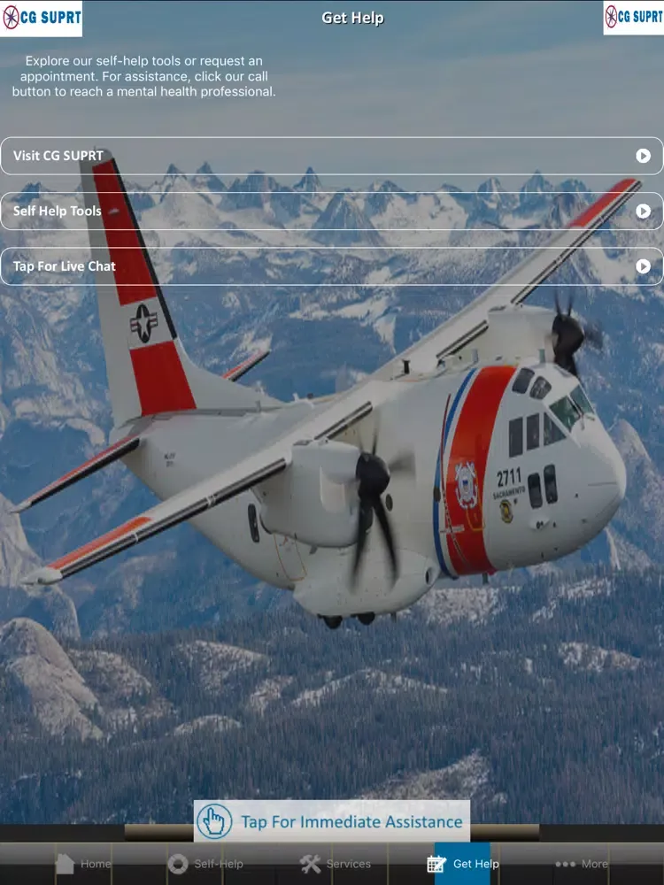 CG SUPRT iPad Screenshots