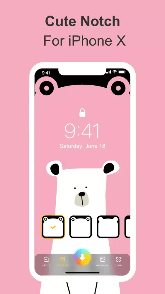 Magic Notch-HD Wallpaper Maker应用截图