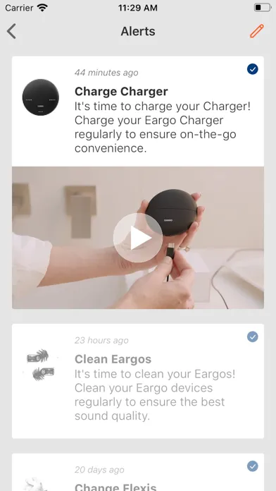 Tangkapan skrin Eargo Neo HiFi