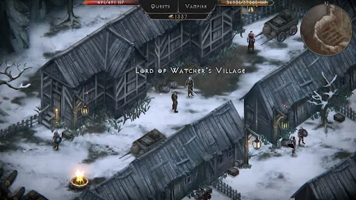 Screenshot di Vampire's Fall: Origins RPG
