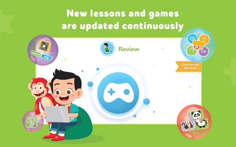 Monkey Junior: Learn to Read Screenshots
