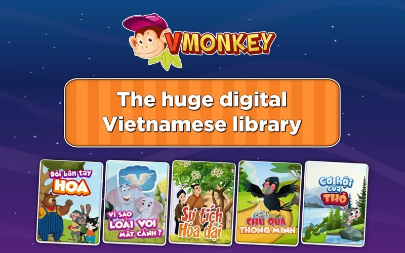 Capturas de tela do VMonkey: Vietnamese stories