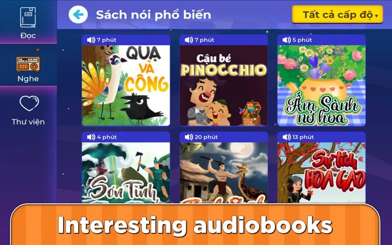 Capturas de tela do VMonkey: Vietnamese stories