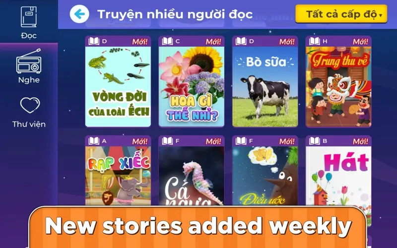 Capturas de tela do VMonkey: Vietnamese stories