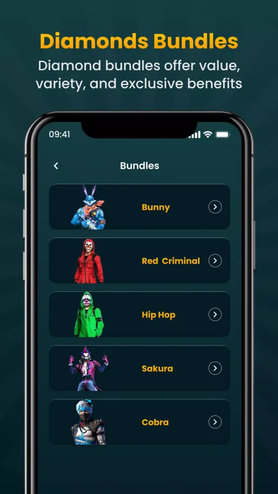 Get Daily Diamond & FFF Guide Screenshots