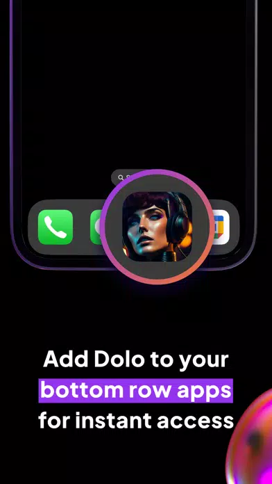 ภาพหน้าจอของ Dolo: AI Voice Assistant