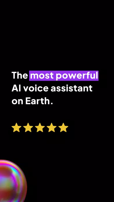 ภาพหน้าจอของ Dolo: AI Voice Assistant