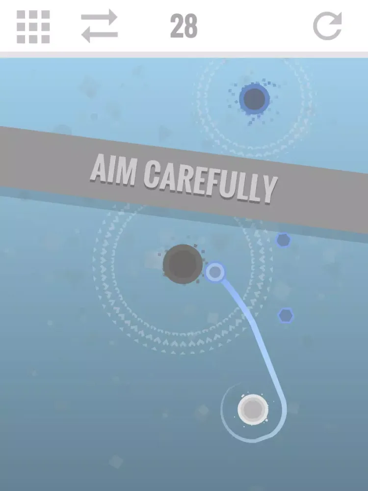 Ảnh chụp màn hình của Perfect Orbit-Precision Puzzle iPad 