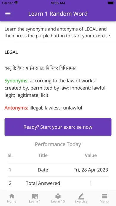 RBI Grade B Vocabulary & Tests应用截图