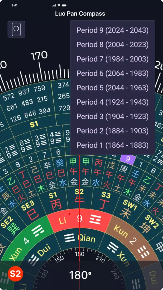 Screenshot di Feng-Shui Compass