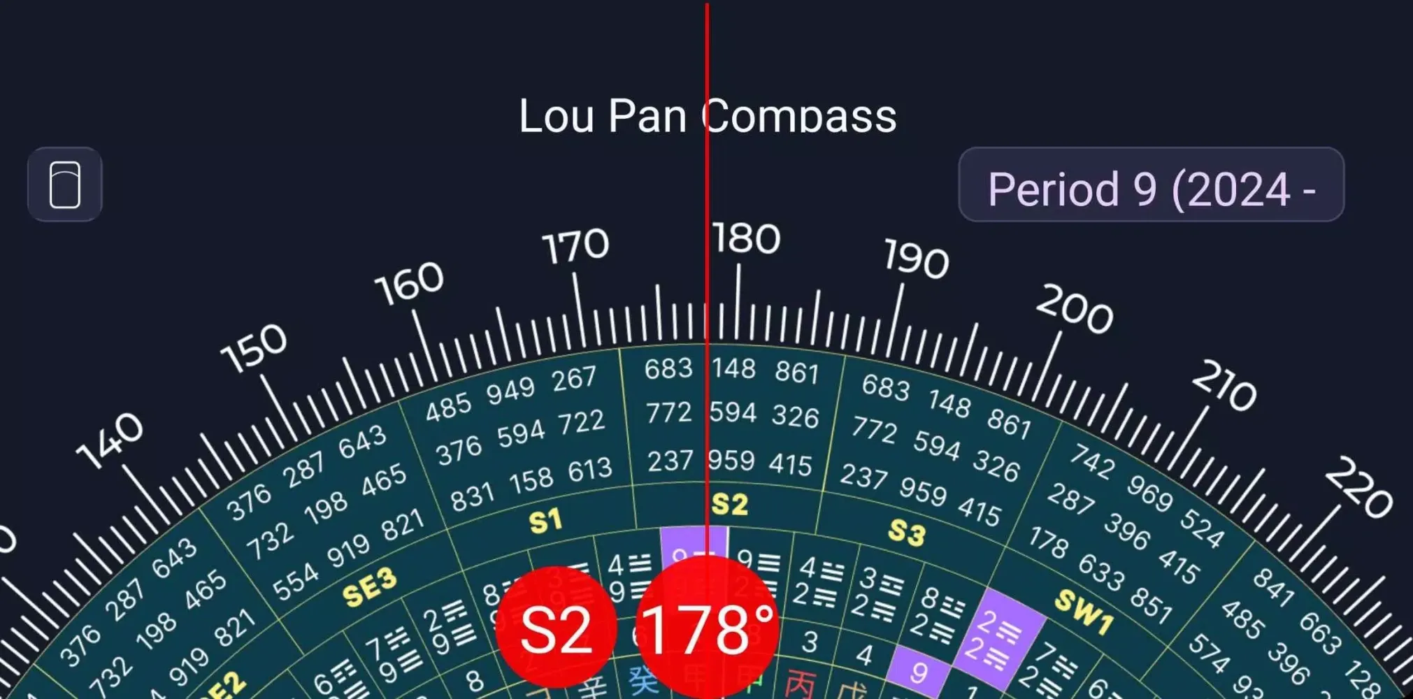 Screenshot di Feng-Shui Compass