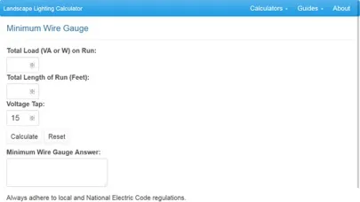 صور Landscape Lighting Calculator