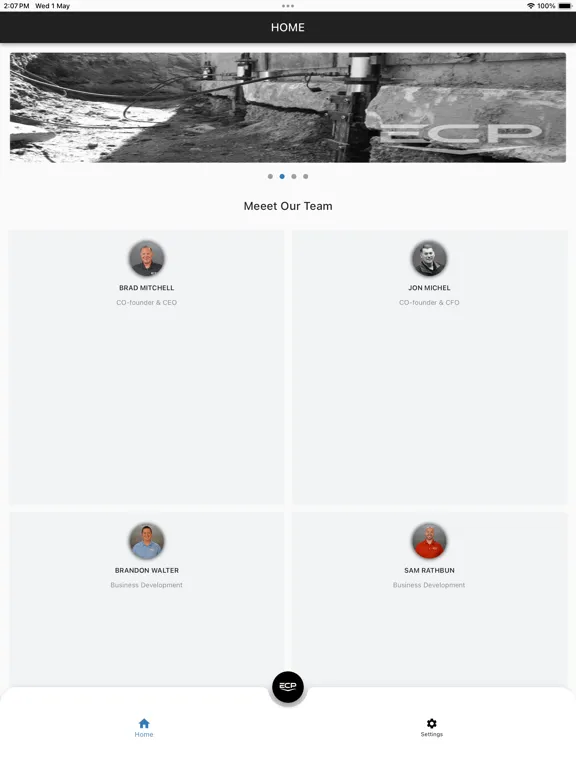 Capturas de tela do Earth Contact Products iPad 