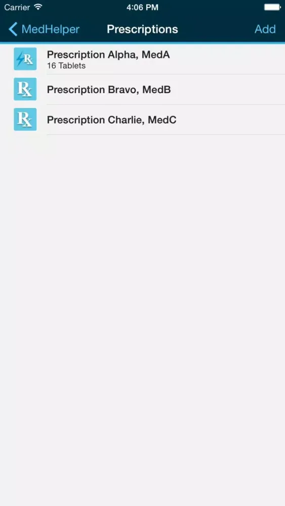 Capturas de pantalla de Med Helper – Pill Reminder and Medication Tracker
