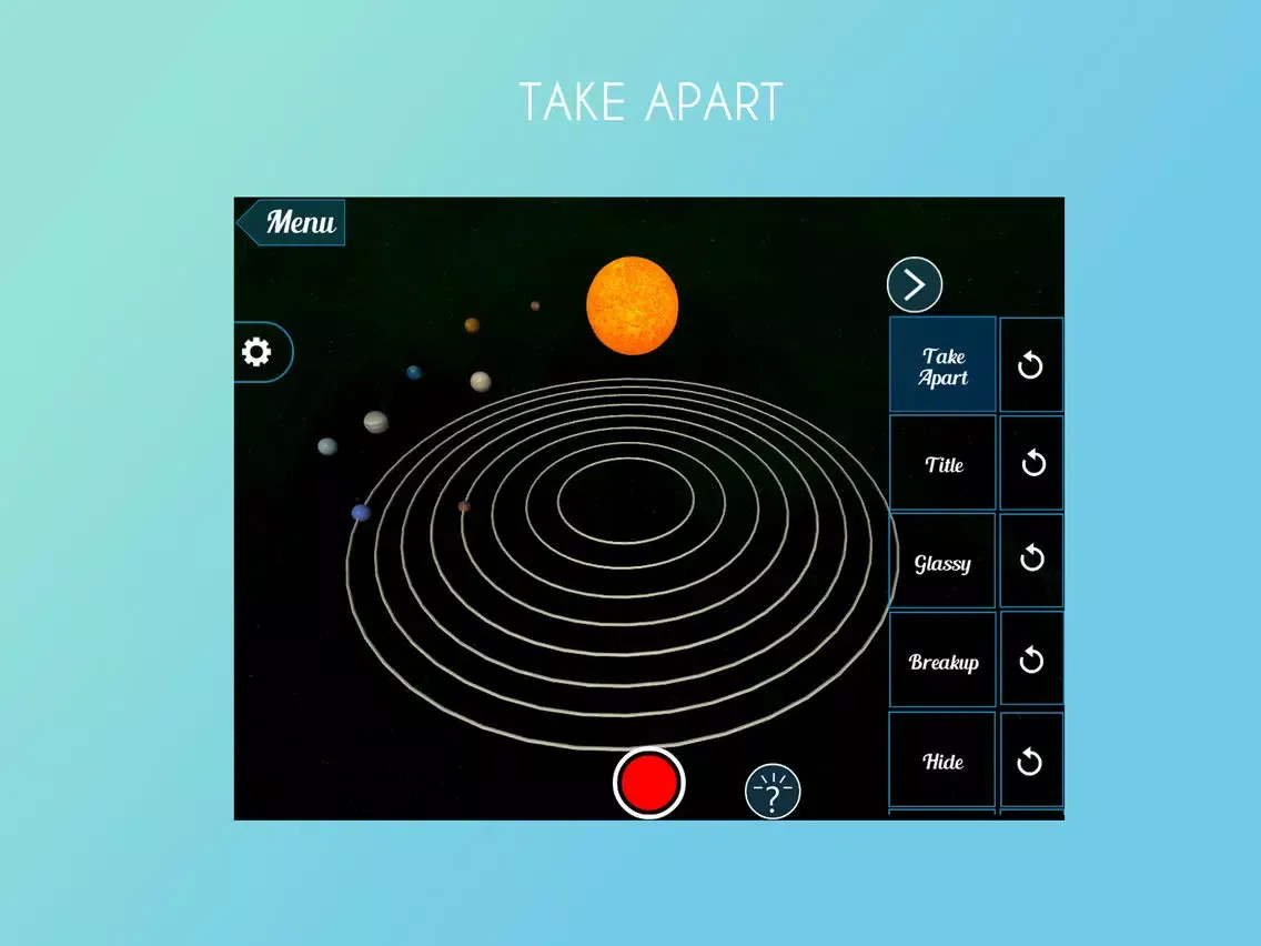 VR Earth in Solar System iPad 應用截圖