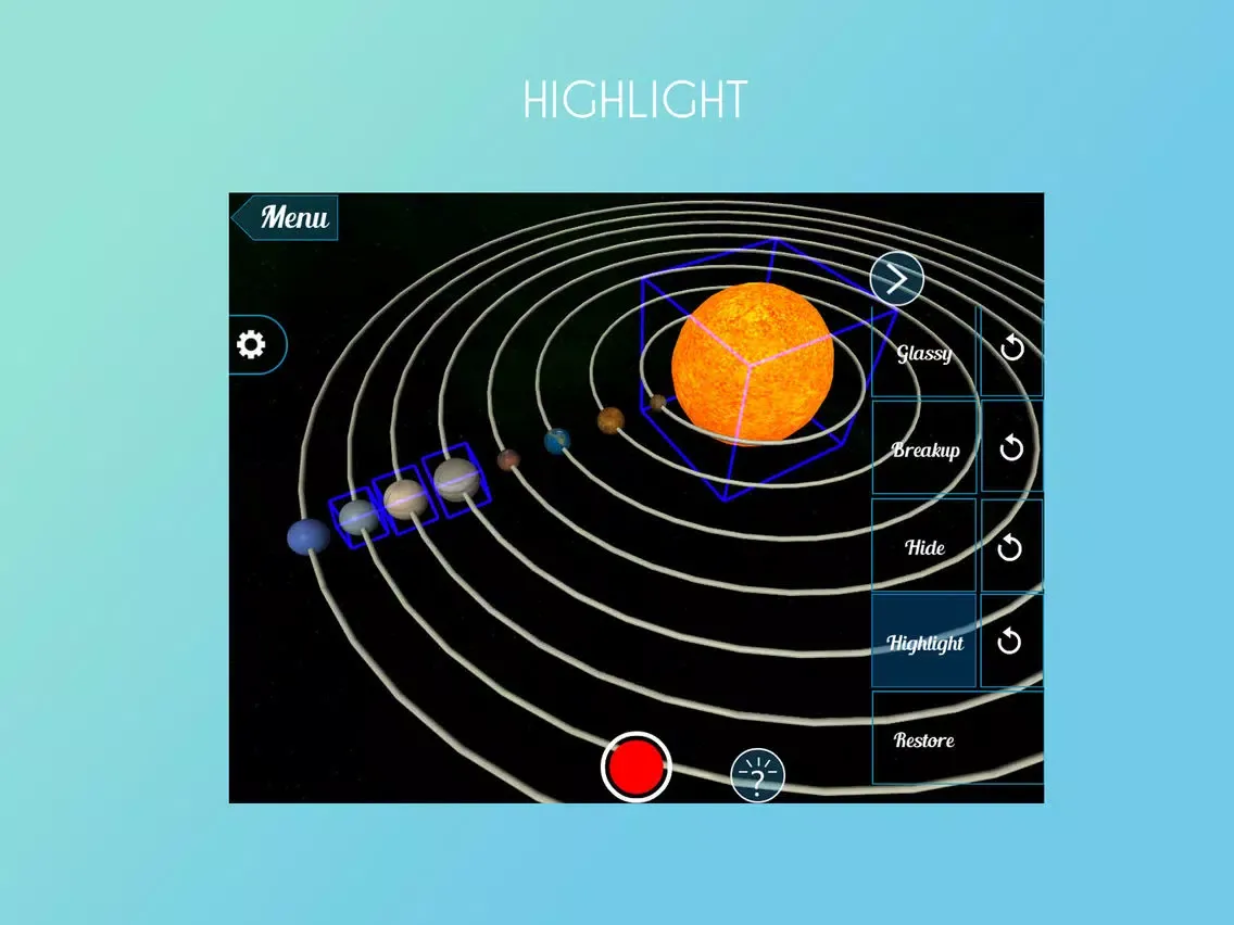 VR Earth in Solar System iPad 應用截圖