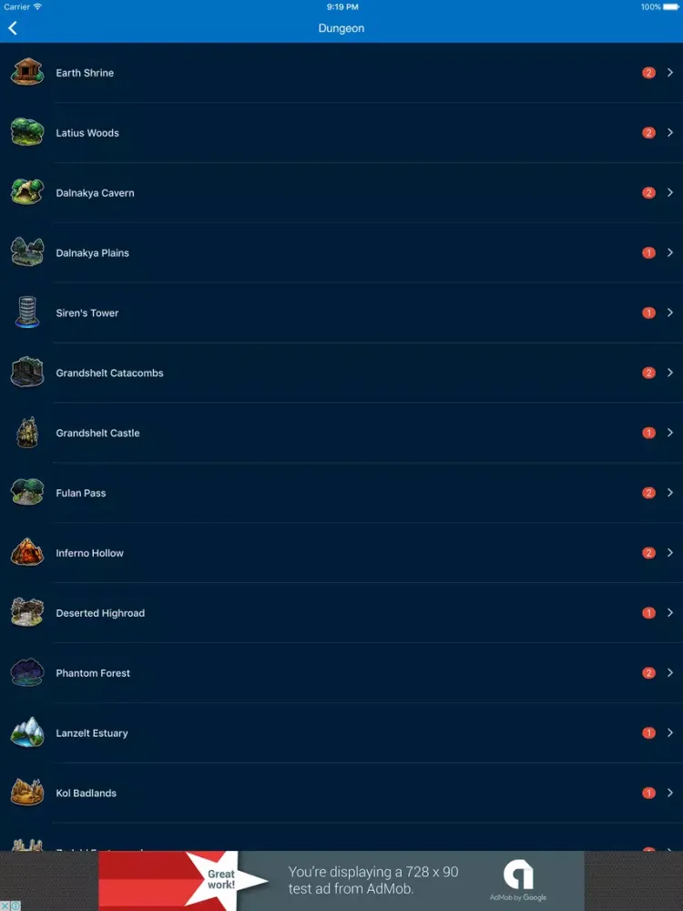 Скриншоты Mini Wiki for FFBE: Final Fantasy Brave Exvius iPad 
