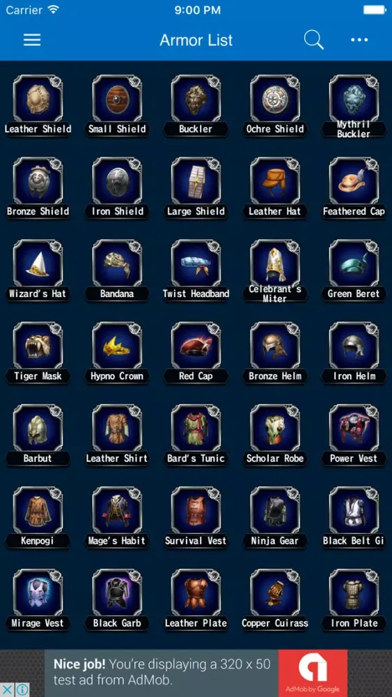 Скриншоты Mini Wiki for FFBE: Final Fantasy Brave Exvius