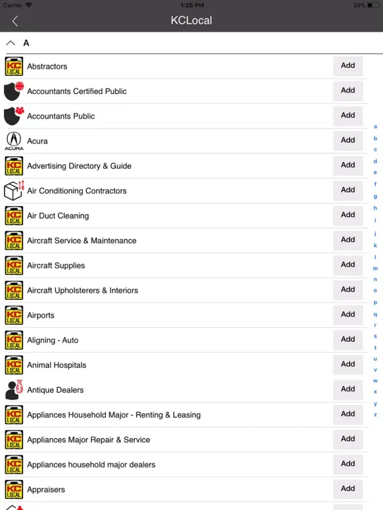 KCLocal iPad  স্ক্রিনশট