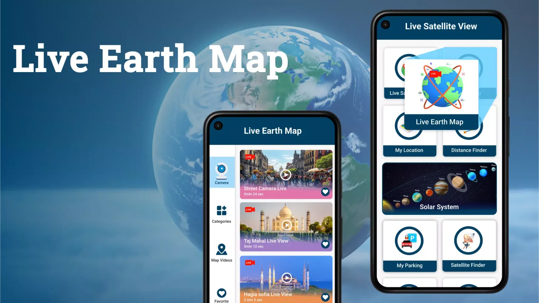 Live Satellite View, Earth Map Screenshots