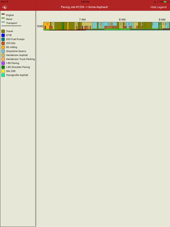 FleetWatcher iPad 應用截圖