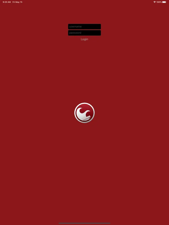 Tangkapan skrin FleetWatcher Driver iPad 