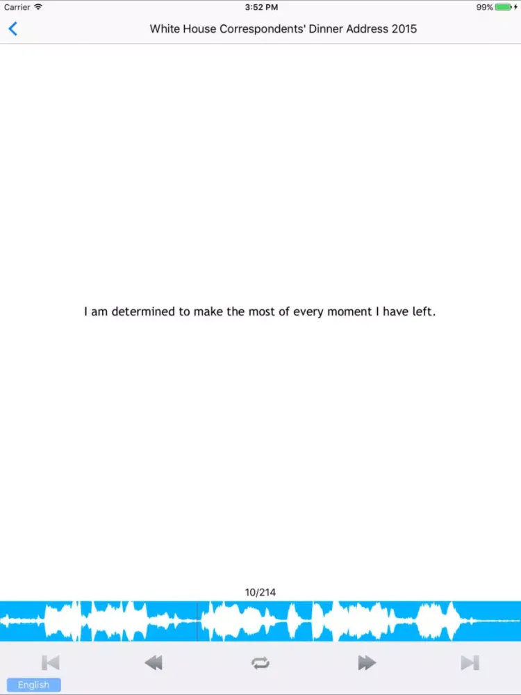 Zrzuty ekranu Speeches: 400 Famous Speeches iPad 
