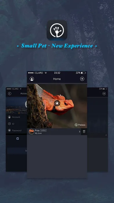 Capturas de tela do PetZoo — Small Pet Family (Smart Reptile Box)