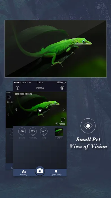 Capturas de tela do PetZoo — Small Pet Family (Smart Reptile Box)