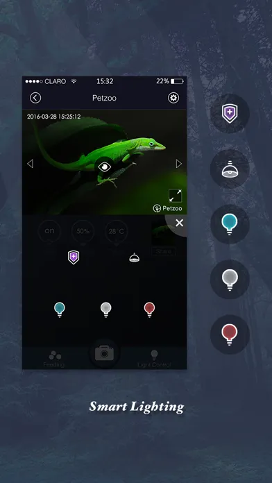 Capturas de tela do PetZoo — Small Pet Family (Smart Reptile Box)