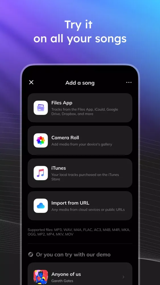 Vocal Remover - Musiclab Screenshots